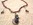 A bohemian return: lapiz moon necklace